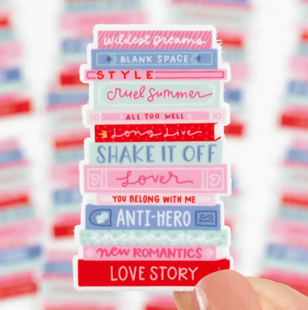 Eras Book Tour Decal Sticker