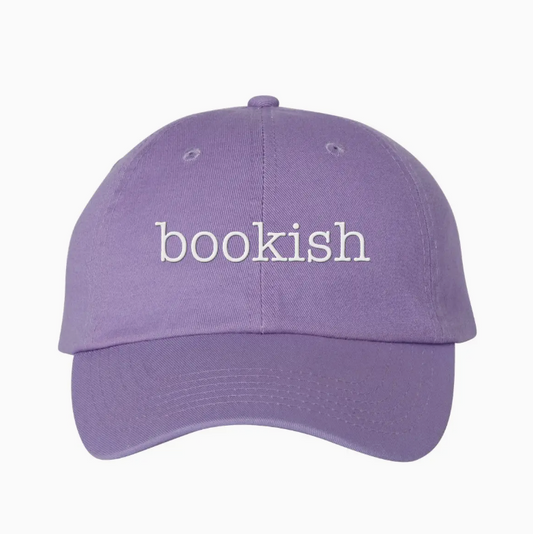 Bookish Embroidered Hat