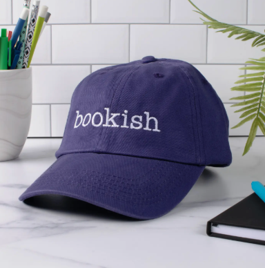 Bookish Embroidered Hat