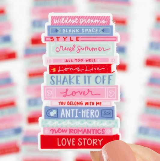 Eras Book Tour Decal Sticker
